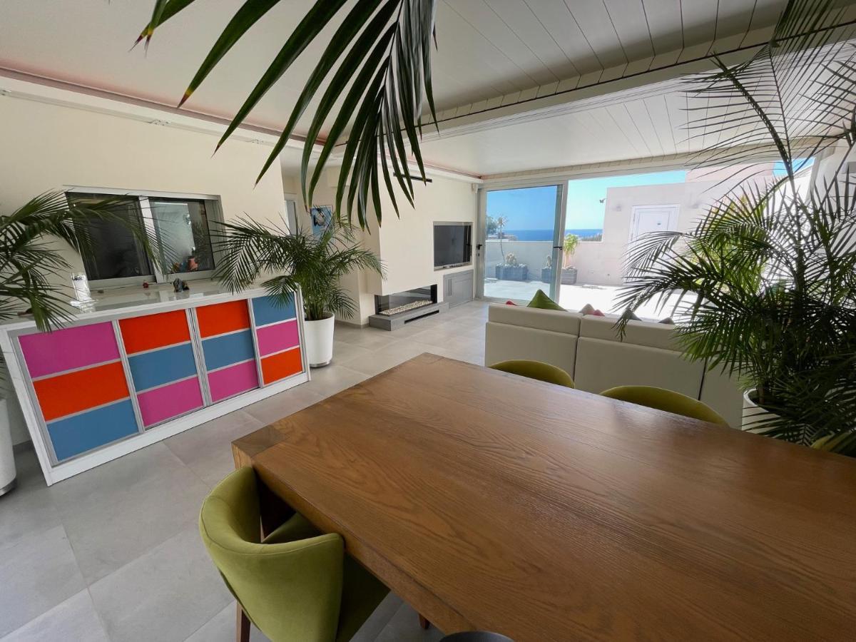 Luxury Villa Morelli With Seaview & Heated Pool ماسبالوماس المظهر الخارجي الصورة